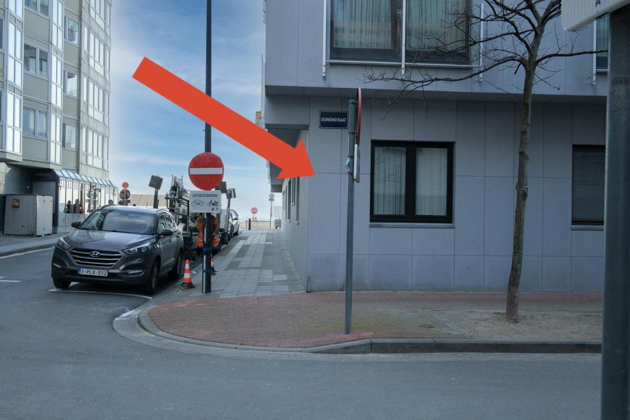 Modern Gelijkvloers Gezinsappartement Knokke-Heist Exterior photo
